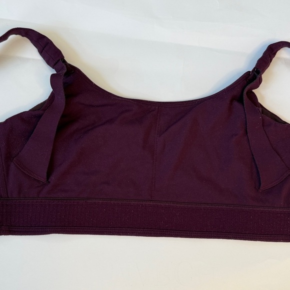 Girlfriend Collective Sports Bra Nursing Purple size Medium - Picture 7 of 13